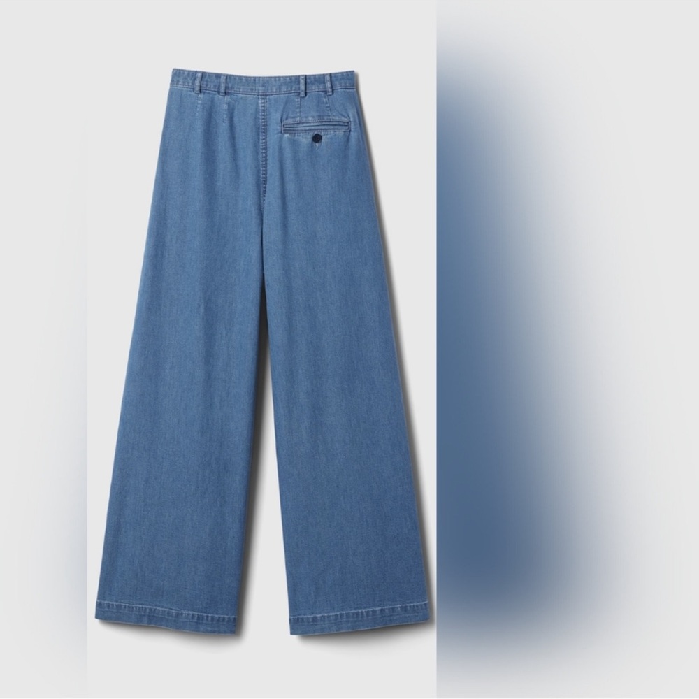 Gap x Doen Denim High Rise Trousers - Picture 8 of 8